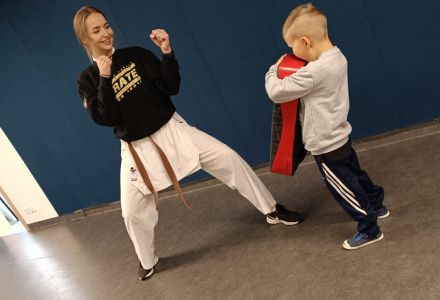 Karate Kids - pokaz karate w przedszkolu