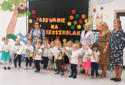 Pasowanie na Przedszkolaka u Maluchów