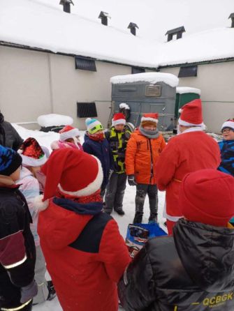 Kulig z Mikołajem – klasa 3a