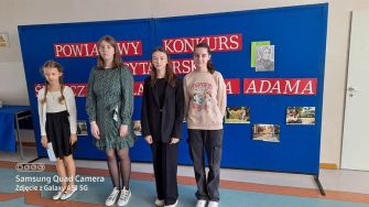 Powiatowy konkurs recytatorski 