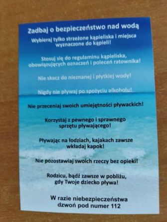 Spotkanie z policjantem – bezpieczne wakacje