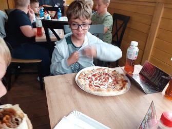 Wyjście do Pizzerii klasy 3a