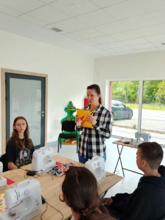 Warsztaty krawieckie w naszej szkole!