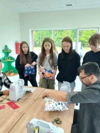 Warsztaty krawieckie w naszej szkole!