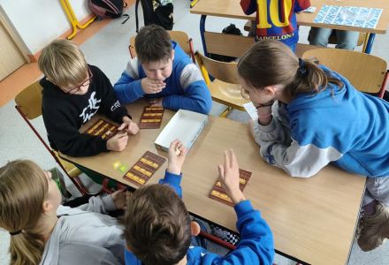 Dzień Gier Planszowych w klasach 4